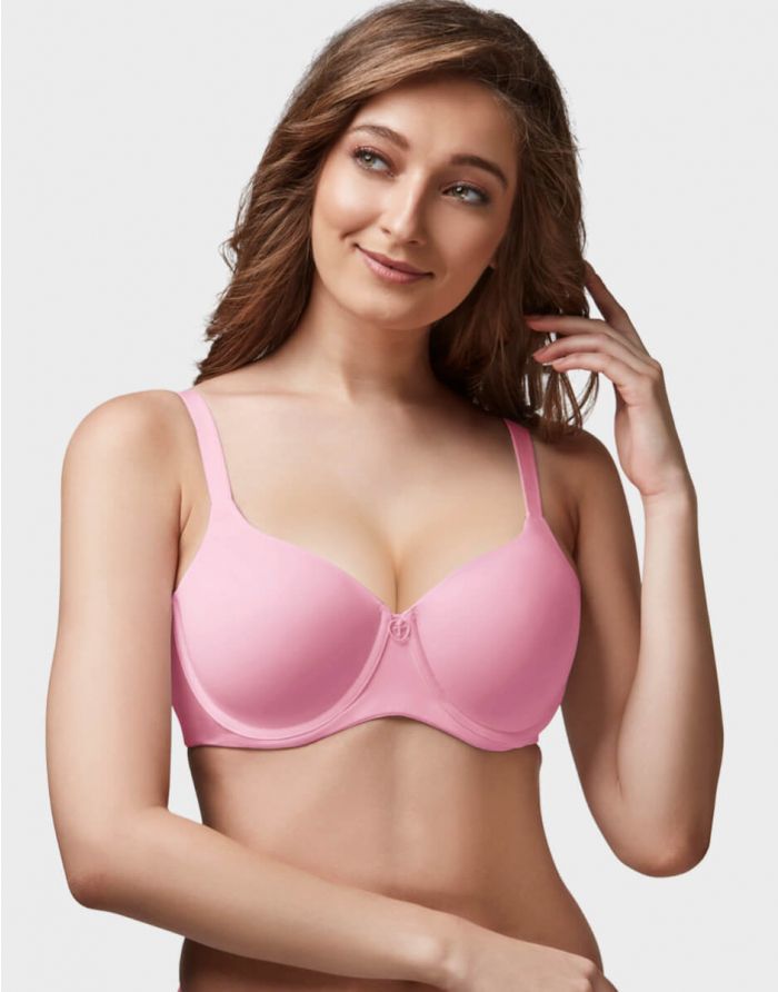 Buy Trylo Lush Woman Non Padded Full Cup Bra - Red online