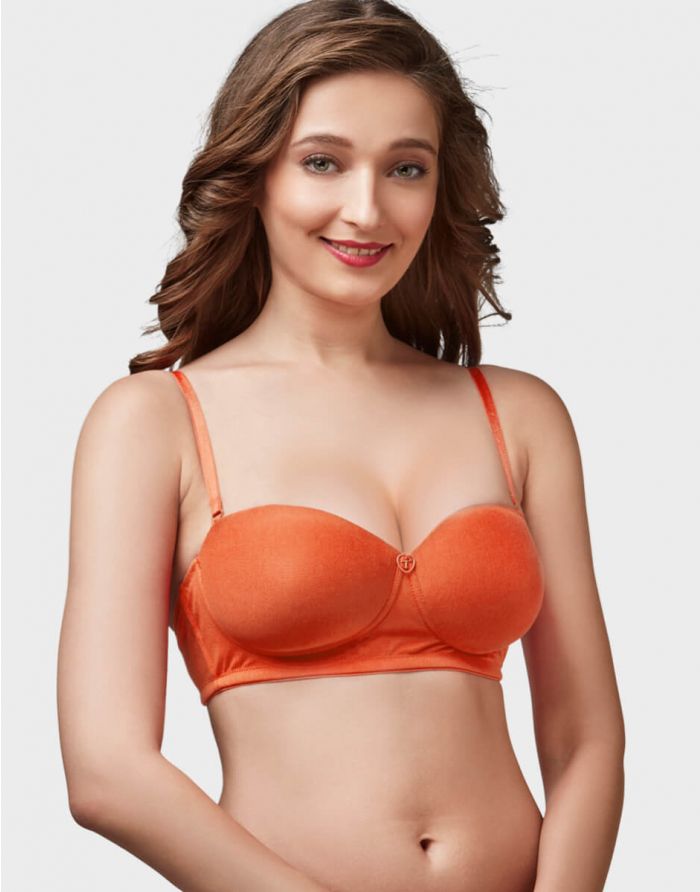 Buy Trylo-Oh-so-pretty you! Non Wired Non Padded Full Coverage Bra