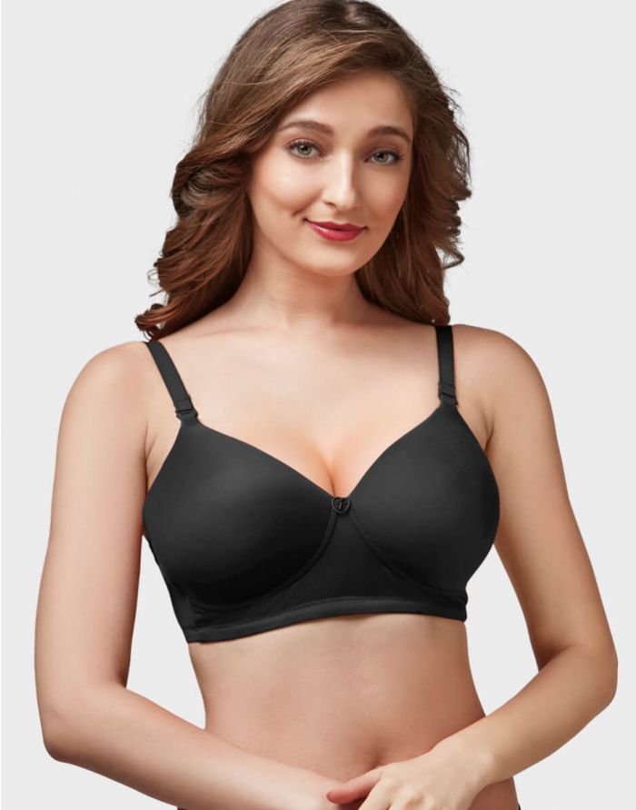 Buy online Beige Cotton Minimizer Bra from lingerie for Women by Trylo for  ₹455 at 0% off