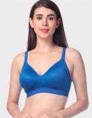 Buy Trylo Alpa Stp Women Non Wired Soft Full Cup Bra - White at Rs.470  online
